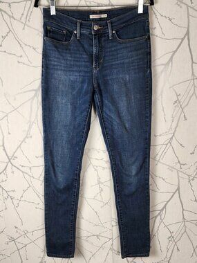 Levi's Dark Wash Stretch Denim 311 Shaping Skinny Jeans